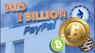 PAYPAL REVENUE MASSIVE INCREASE DUE TO TO BITCOIN AND CRYPTOCURRENCIES. BAD FOR OUR MARKET?