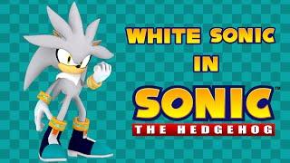 White Sonic in Sonic 1: Remade (Sega Mega Drive/Genesis)
