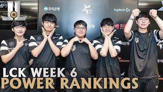 LCK Week 6 Power Rankings: The Gauntlet Started Early For Gen.G | 2019 Summer