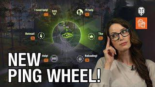 New Ping Wheel Demo with Cmdr_AF  [World of Tanks]