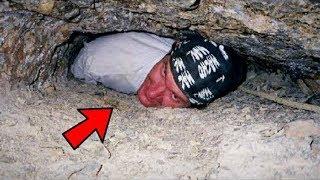 Самые страшные видео, сделанные в пещерах и шахтах