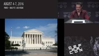 DEF CON 24 - Ladar Levison - Compelled Decryption: State of the Art in Doctrinal Perversity