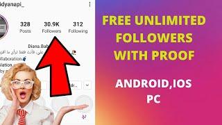2020 INSTAGRAM FOLLOWERS HACK {FREE} 100% WORKED WITH PROOF | ANDROID,IOS,PC