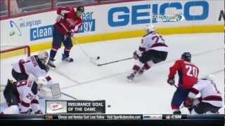 Голы Овечкина в NHL сезон 12-13