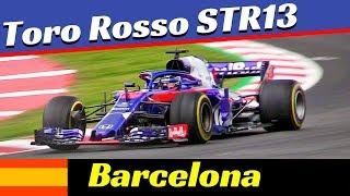 Toro Rosso STR13 Formula One [F1] - 2018 Official Pre-Season Tests - Montmelò (Barcelona) Highlights