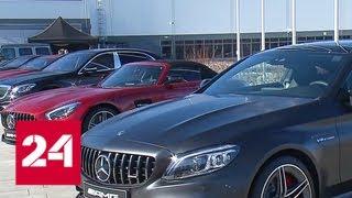 25 тысяч автомобилей в год: Путин открыл завод Mercedes-Benz в Подмосковье - Россия 24