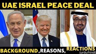 UAE ISRAEL Peace Deal(Abraham Accords).Text,background, reasons, and international reactions...
