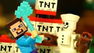 ЛЕГО НУБик ⛄️ СНЕГОВИК Майнкрафт Смешные Мультики для Детей LEGO Minecraft Мультфильмы