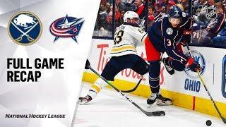 Buffalo Sabres vs Columbus Blue Jackets | Oct.07, 2019 | Game Highlights | NHL 2019/20 | Обзор матча