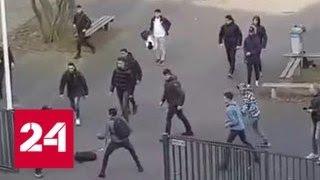 Голландские ученики выгнали со школьного двора вооруженного ножами мужчину - Россия 24