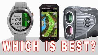 Garmin S40 v Skycaddie SX500 v Bushnell Pro XE