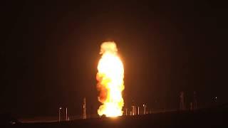 Unarmed Minuteman III intercontinental ballistic missile launches from Vandenberg  AIR FORCE BASE