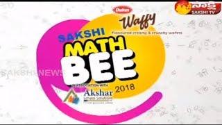 Sakshi MATH BEE - 2018 | Grand Finals Category - 3 | AP || Sakshi TV