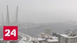 Владивосток 8 марта замело - Россия 24