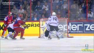 Чемпионат мира по хоккею / Россия 3 - 5 США / Пережогин