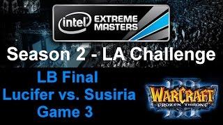 Wc3 IEM S2 - LA Challenge - LB Final - Lucifer vs. Susiria - Game 3