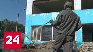 Дезинфекцией в Тулуне занимаются подразделения войск химико-биологической защиты из Алтая - Россия…