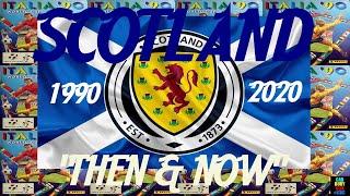 SCOTLAND (30th ANNIVERSARY 1990-2020) 'THEN & NOW' ITALIA 90 FOOTBALL WORLD CUP PANINI