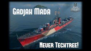 Let's Play World of Warships | Gadjah Mada | Neuer Techtree! [ Gameplay - German  -Deutsch ]