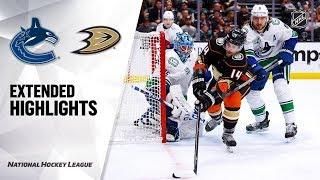 Vancouver Canucks vs Anaheim Ducks | Nov.01, 2019 | Game Highlights | NHL 2019/20 | Обзор матча