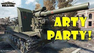 World of Tanks - Funny Moments | ARTY PARTY! #37