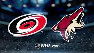 Carolina Hurricanes vs Arizona Coyotes | Nov.2, 2018 | Game Highlights | NHL 2018/19 | Обзор Матча
