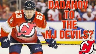 EVGENII DADANOV TO THE NEW JERSEY DEVILS WHEN FREE AGENCY OPENS?