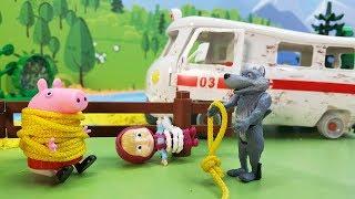Игрушки Маша и Медведь у видео для детей - На круги своя/#Мультфильмы 2017 #для детей
