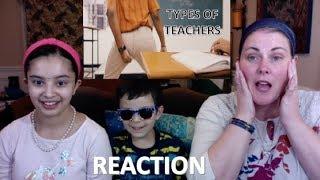 TYPES OF TEACHERS / JORDINDIAN / AMERICANS REACTION
