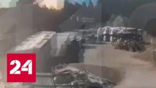 Мощный взрыв в Петербурге попал на видео - Россия 24