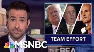 Widening Ukraine Scandal Ensnares Trump Aides And 'Angry' AG | The Beat With Ari Melber | MSNBC