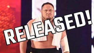 SAMOA JOE RELEASED FROM WWE BREAKING NEWS!! 10 WWE STARS RELEASED!!