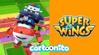 Super Wings | Catch The Suitcase | Cartoonito UK 