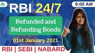 RBI 247 | Refunded and Refunding Bonds | RBI 2020 & SEBI 2020 | Day 203 - by Mansi Anand