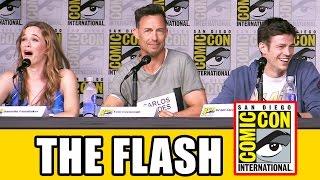 THE FLASH Comic Con 2016 Panel Highlights (Part 1) - Grant Gustin, Season 3