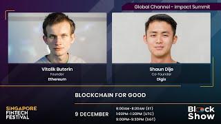 Vitalik Buterin: Blockchain for Good | BlockShow x SFF