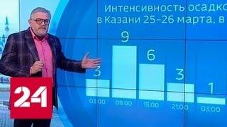 "Погода 24": в Россию идет весна - Россия 24