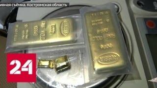 Как устроен бизнес на торговле золотом в Костромской области? - Россия 24