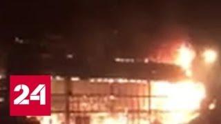 В Ингушетии сгорел строительный магазин - Россия 24