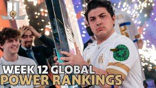 Week 12 Global LoL Power Rankings | April 14th, 2021 Spring Split