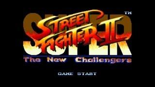 Super Street Fighter - 2: The New Challengers (Sega Mega Drive/Genesis).