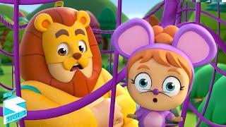 Лев и мышь сказки и мультфильмы видео для детей от Super Supremes