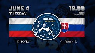 Россия 1 - Словакия. Следж-хоккей. "Кубок континента". Прямая трансляция - 4 июня 19:00