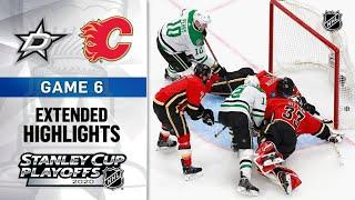 Dallas Stars vs Calgary Flames | Stanley Cup 2020 | Game 6 | Aug.20, 2020 | Обзор матча