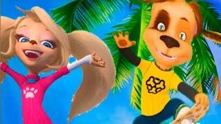 Барбоскины ИГРА Пляжные приключения - Скоро лето!