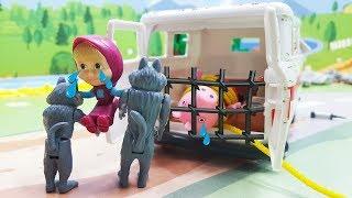 Маша и Медведь мультики с игрушками - Невинная Маша! Самые новые #Мультфильмы 2017/ Видео #для детей