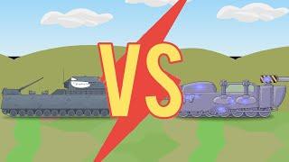 РАТТЕ GERAND VS ЛЕВИАФАН SASHAGOLDEN - МУЛЬТИКИ ПРО ТАНКИ - World of Tanks Cartoon (Animation)