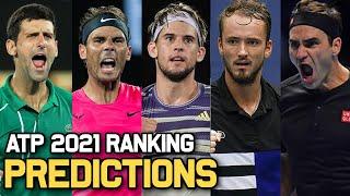 ATP Tour 2021 Ranking Predictions | Tennis News