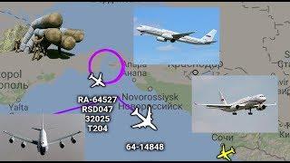 Самолёт Путина был перехвачен разведчиком ВВС США возле Крыма.