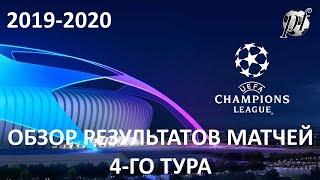 ЛИГА ЧЕМПИОНОВ: ОБЗОР МАТЧЕЙ 4-ГО ТУРА ЛИГИ ЧЕМПИОНОВ УЕФА 5-6.11.2019